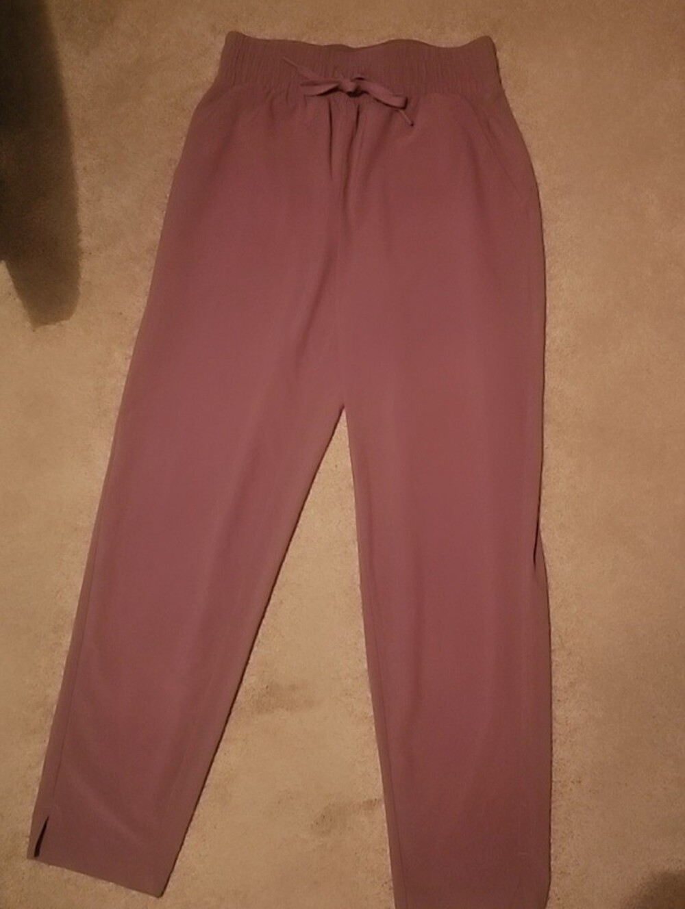 All In Motion, Women's Mauve Active Wear Joggers with Comfy Drawstring Waist